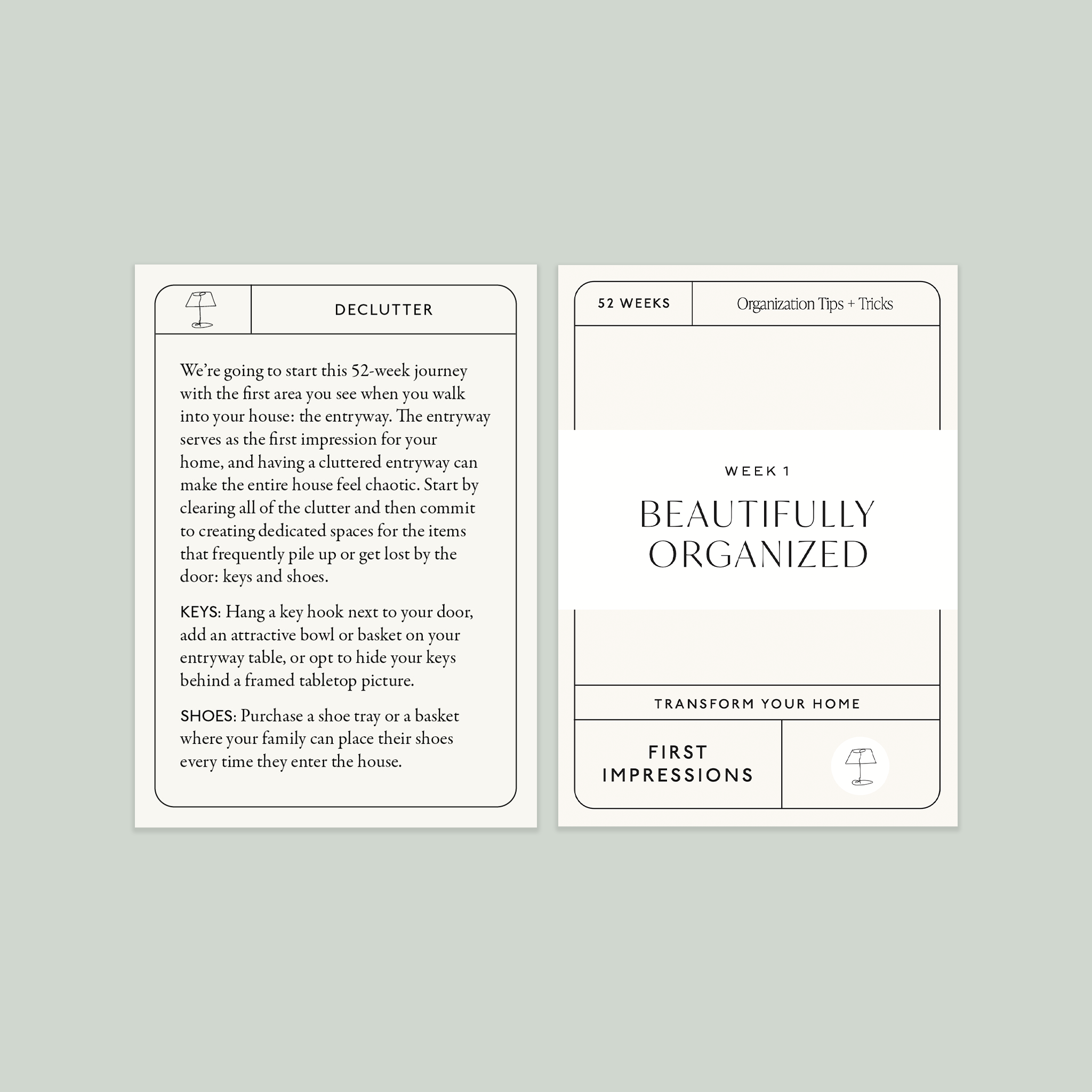 Paige Tate & Co. - Venta al por mayor Conjunto de papelería y tarjetas - Tarjetas Bellamente Organizadas en 52 Semanas (detalles para calcetines)3