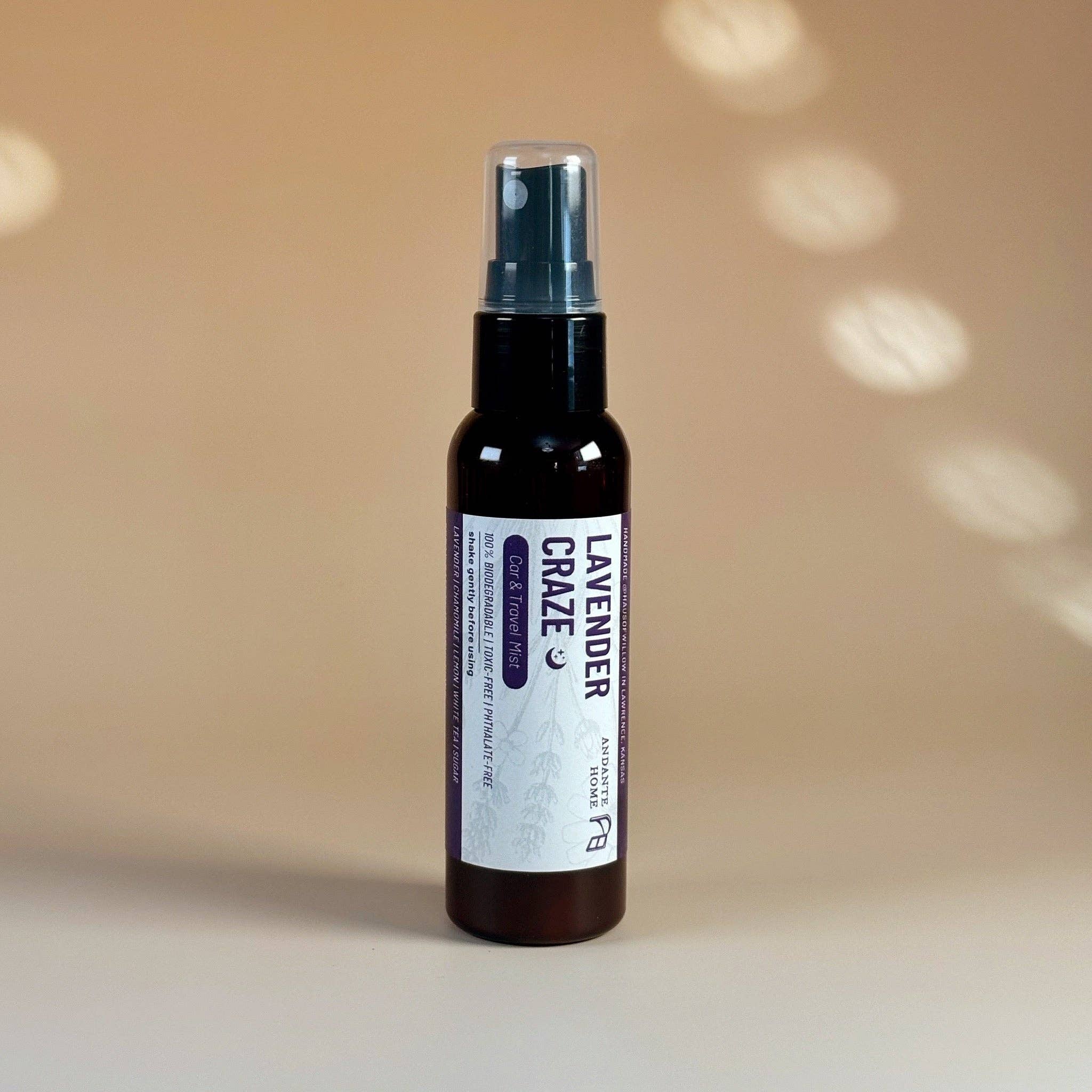 ANDANTE HOME - Wholesale Room & Linen Spray - Lavender Craze 8oz/2oz Spray Mist0