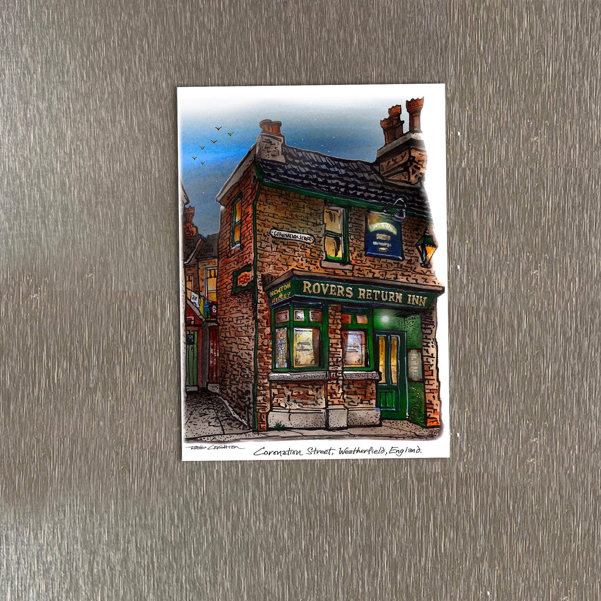 Totally Toronto Art/Sassy City Studio – wholesale Retailer display – Paper & novelty – Corrie Magnet & Sticker Collection | Coronation Street Gifts1