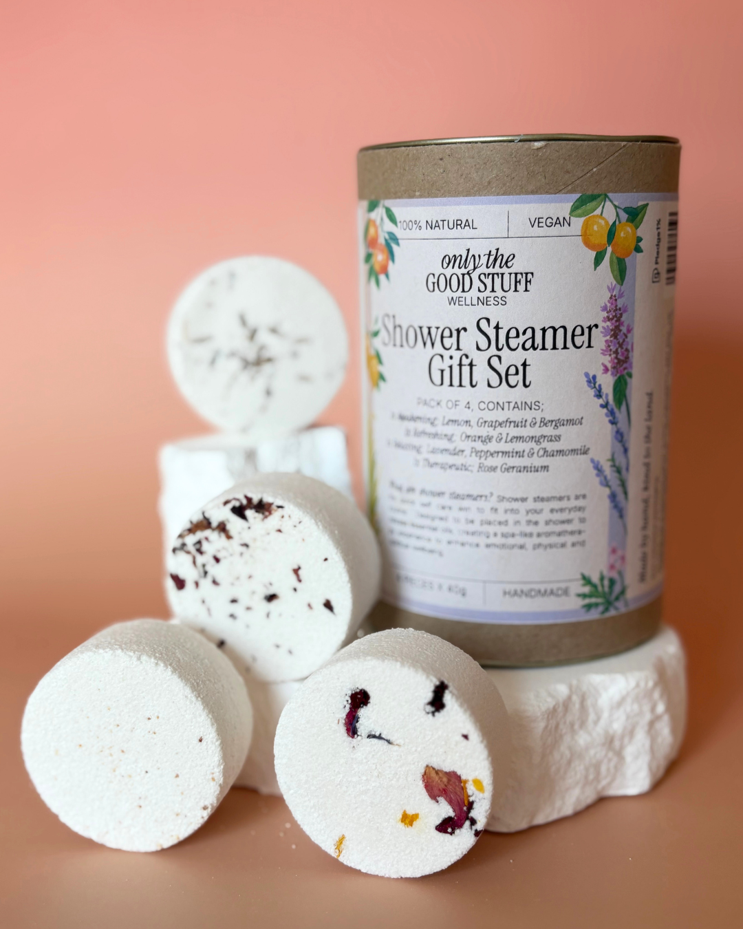 Only The Good Stuff UK - Wholesale Shower Steamer/Bomb - Shower Steamer Gift Sets1