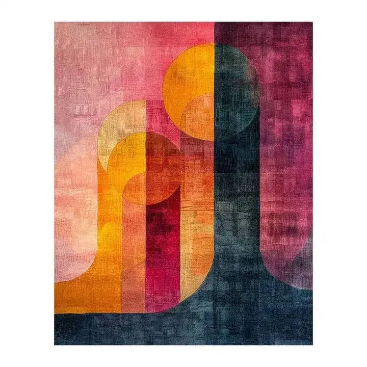 Mönstrad Handtuftad Ullmatta för wholesale av Maia Homes