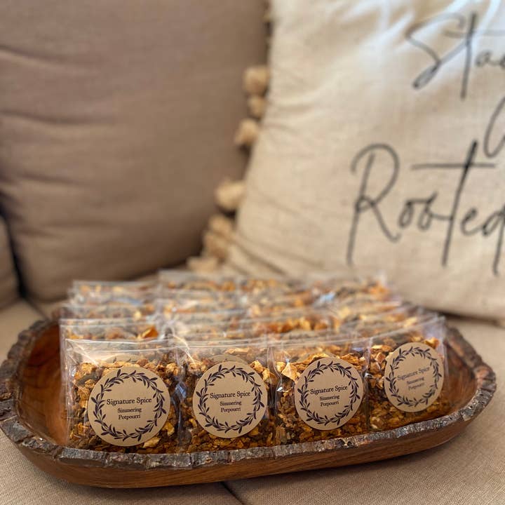 Three Roots Boutique - Wholesale Potpourri - Signature Spice Simmering Potpourri3