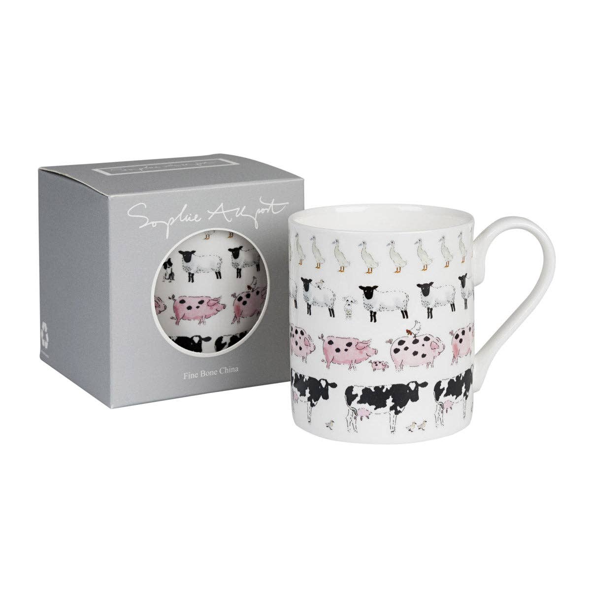 Sophie Allport - Wholesale Coffee Mug - Farm Animals Mug1
