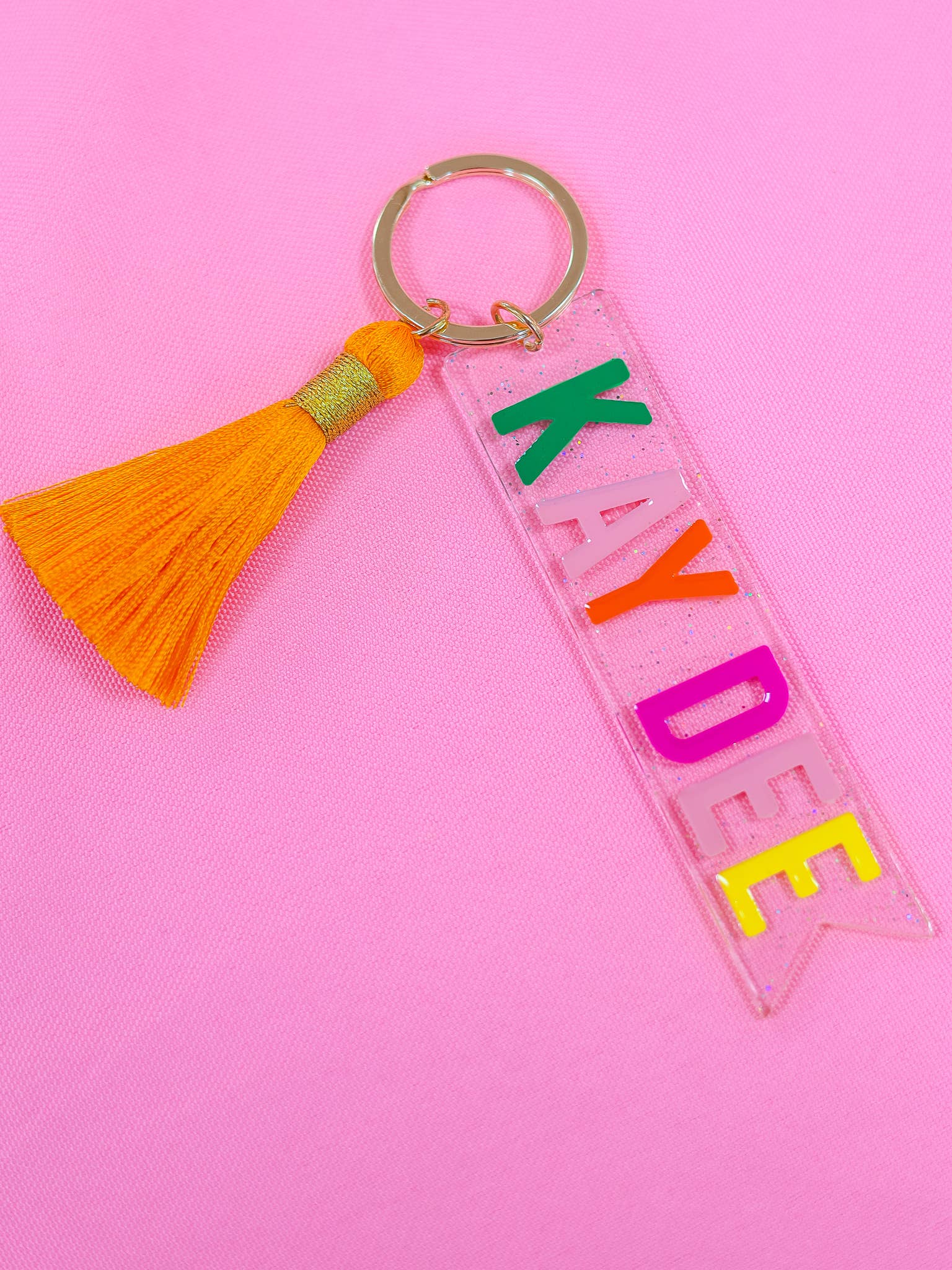 Duo Threads - Wholesale Keychain - Women's - Tassel Sorority Key Fob37