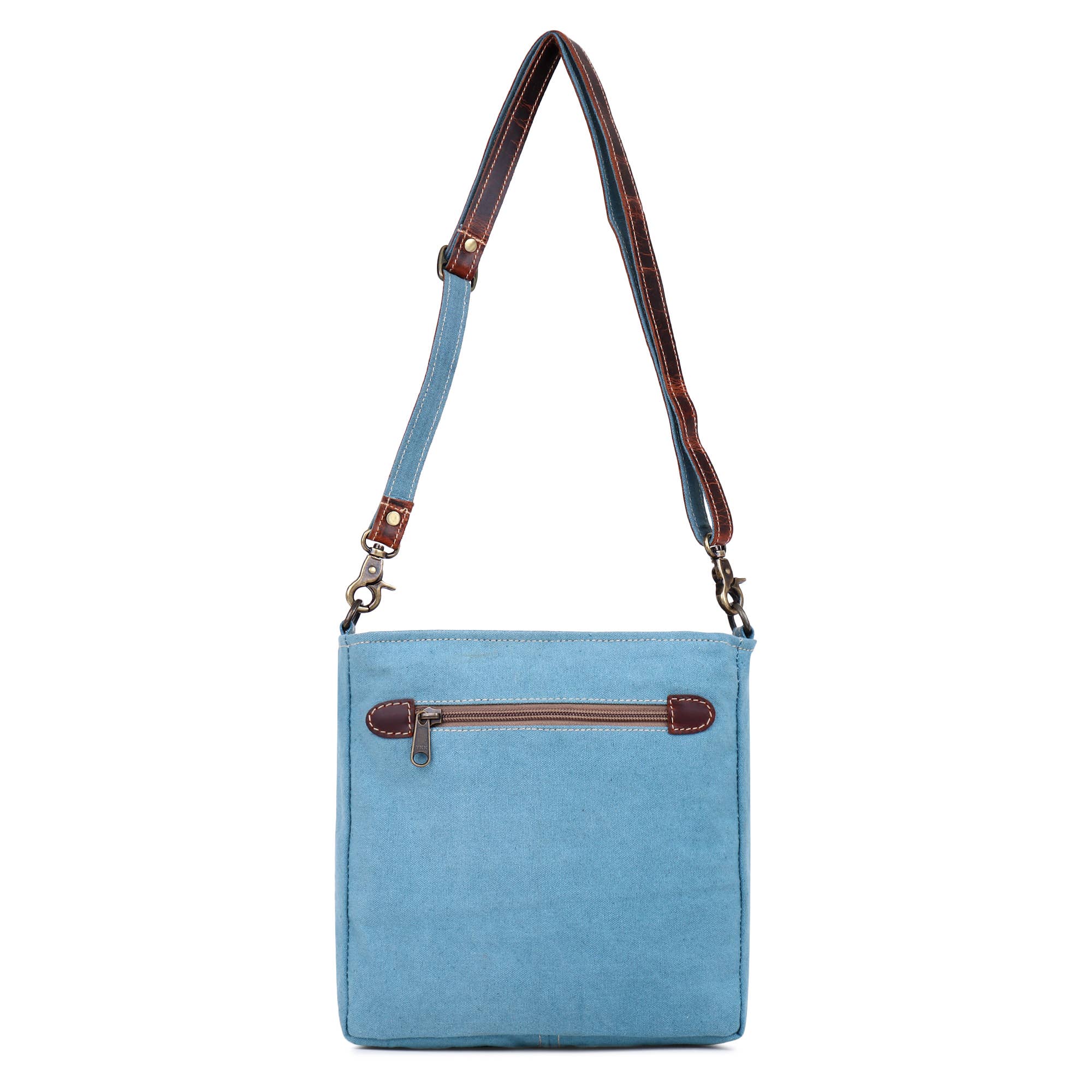 Sixtease Bags USA – Engroshandel Crossbodytaske - Dame – Lærred & Læder Kvinders Lille & Cross Body - Blå1