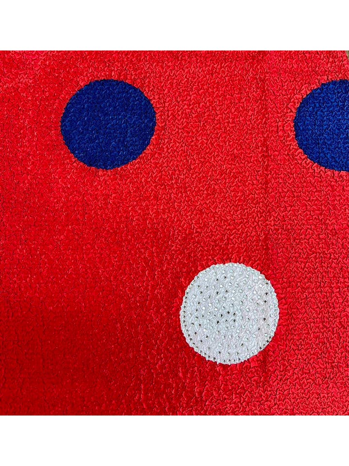 ZYM - Wholesale Blouse - Women's - Red White and Blue Dot