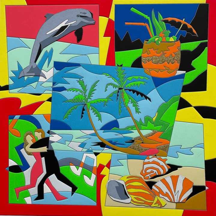 Mete Lontane | Ugo Nespolo per la vendita all'ingrosso da parte di Arte Focus