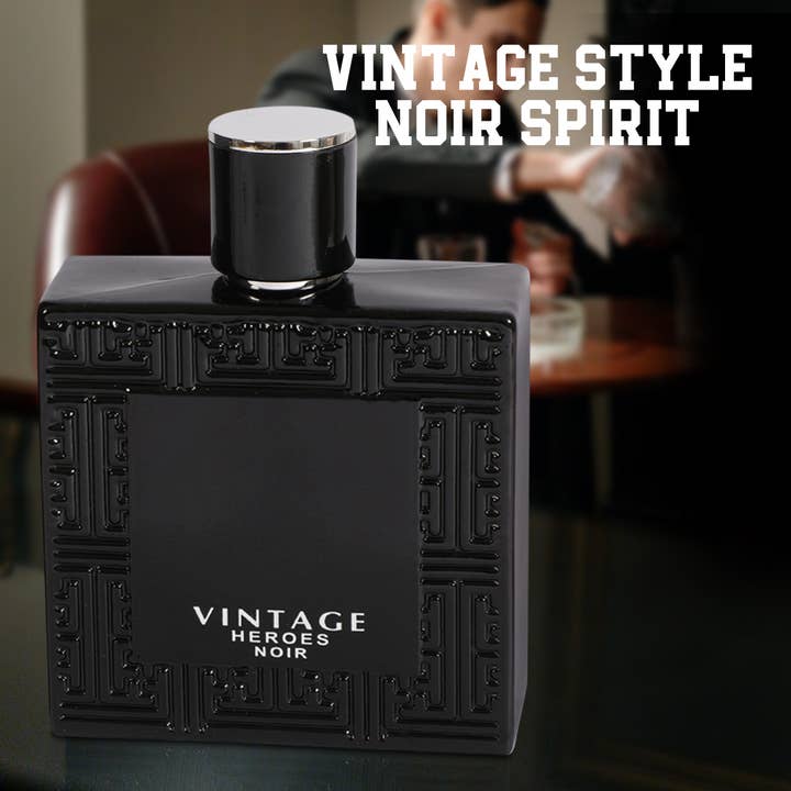 MYS Wholesale Inc - Wholesale Cologne Spray - Vintage Hereos Noir Spray Cologne Eau De Parfum For Men