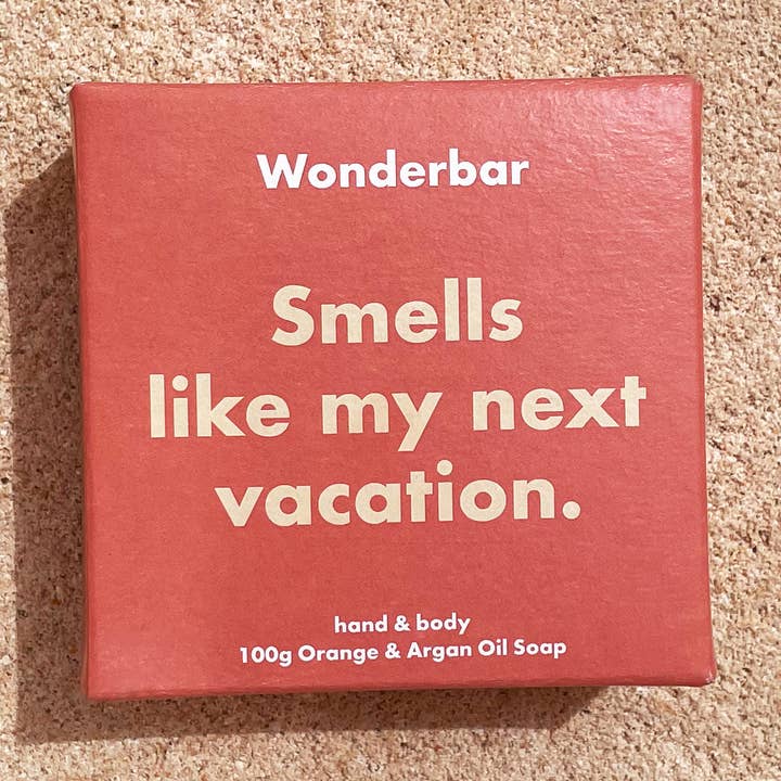 Orange & Arganöl Seife für den Großhandel von Wonderbar