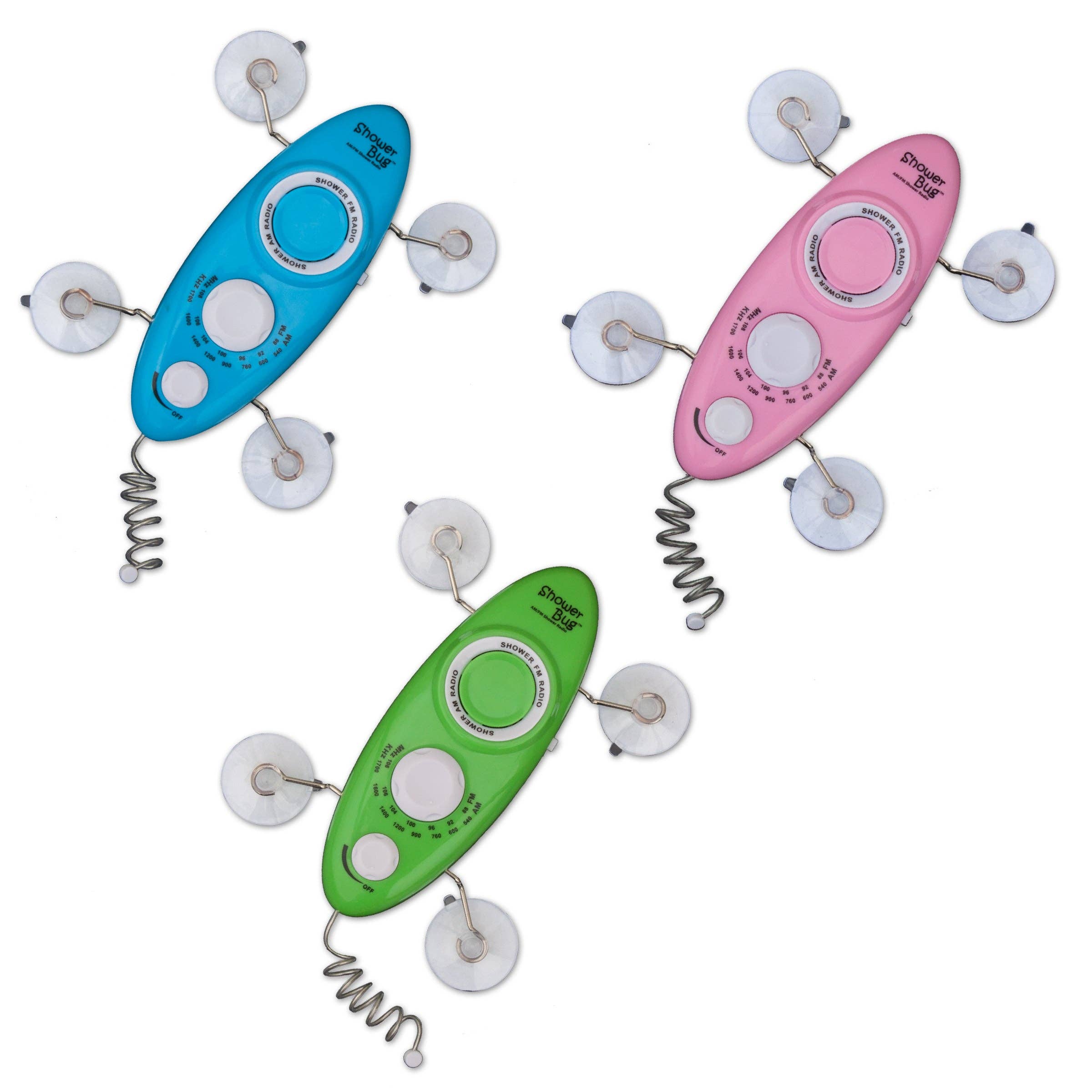Zadro, Inc. - Wholesale Speakers - Shower Bug AM/FM Radio2