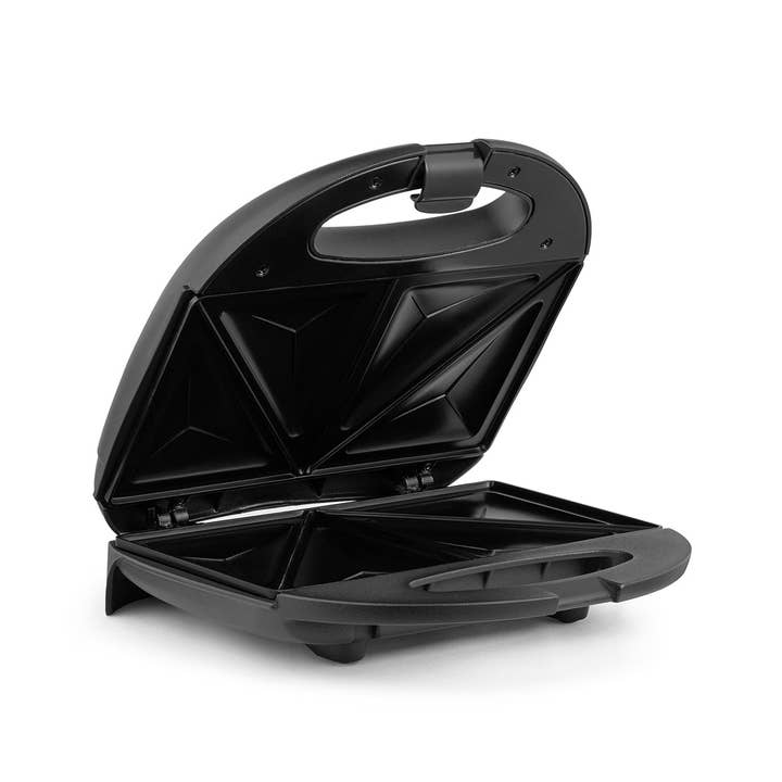 HOLSTEIN HOUSEWARES 2-SECTION SANDWICH MAKER GRILL - Black for wholesale on Faire