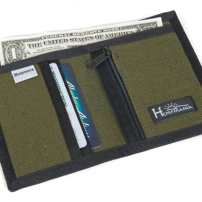 Hempmania – wholesale Wallet – Unisex – W107-H Hemp Bifold Wallet3