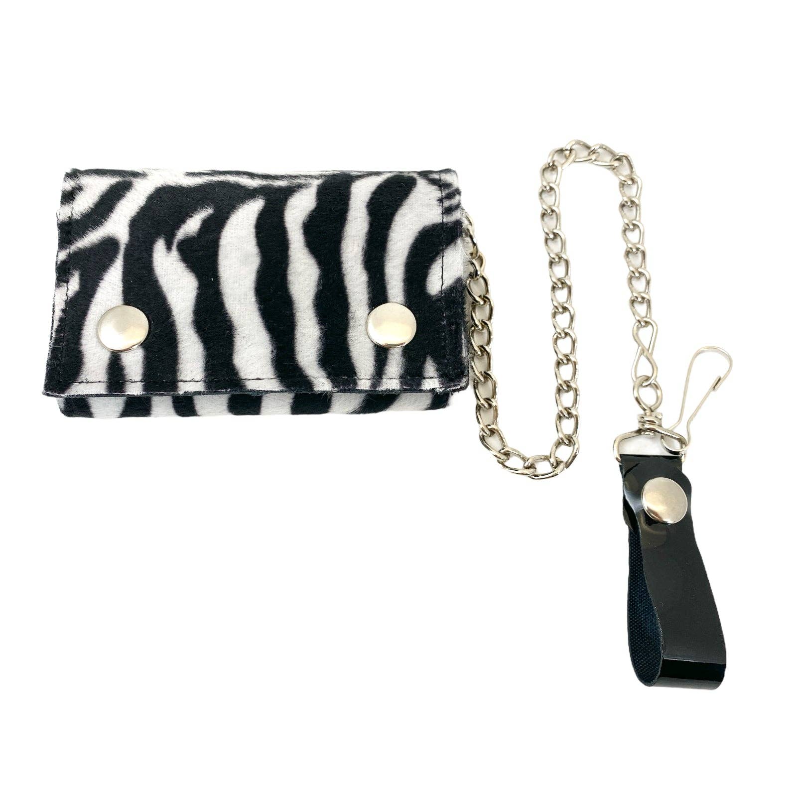 Funk Plus - Wholesale Wallet - Women's - WF-LEO   FUZZY LEOPARD WALLET GEUINE LEATHER INSIDE23