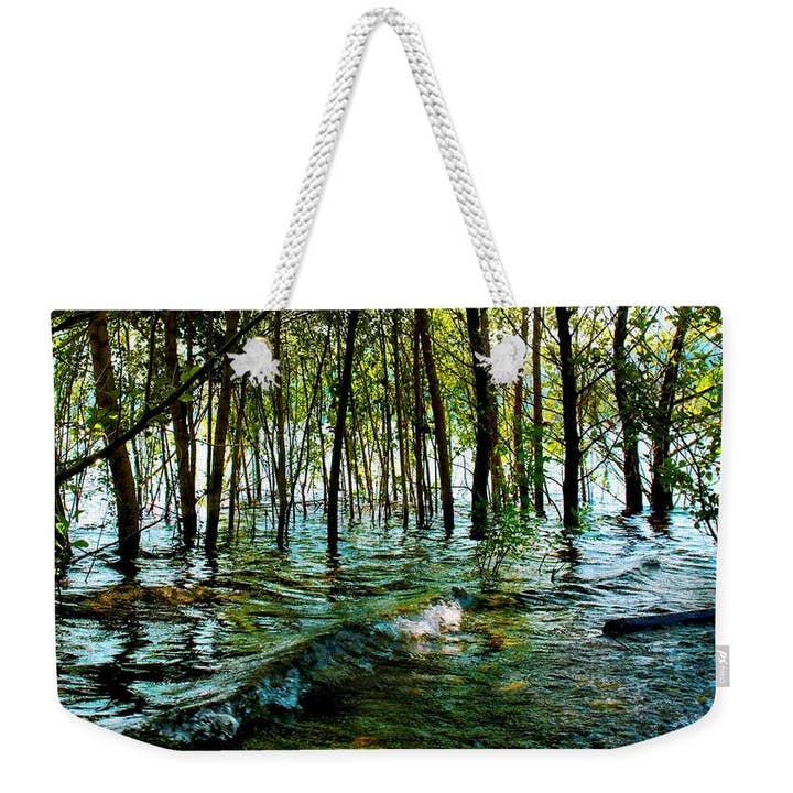 BOLSA DE FIN DE SEMANA - BOLSA DE FIN DE SEMANA «THE WATER'S FOREST» para venta al por mayor de sorayadapuzzostore