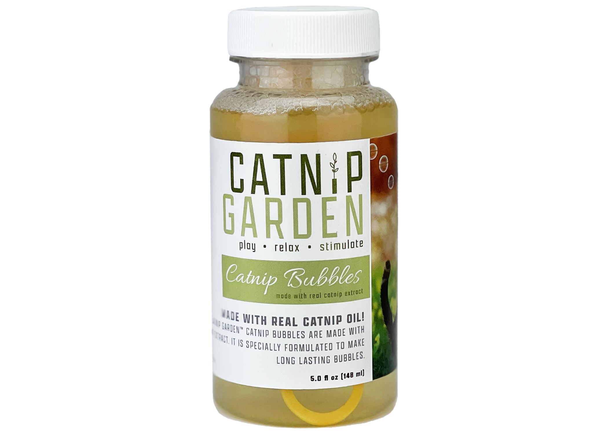 Happy Pet Products Ltd – wholesale Catnip – Catnip Garden Bubbles 148ml0