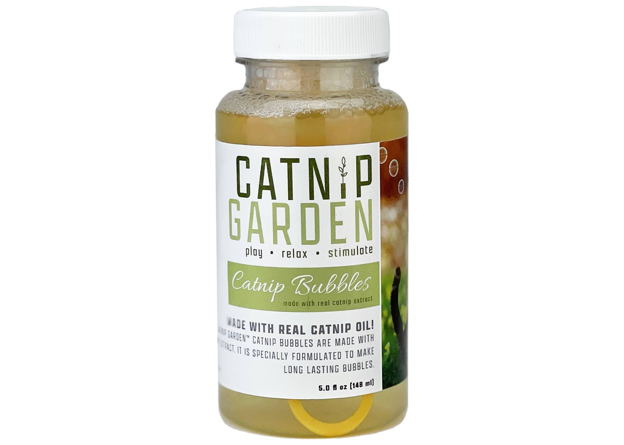 Happy Pet Products Ltd – wholesale Catnip – Catnip Garden Bubbles 148ml