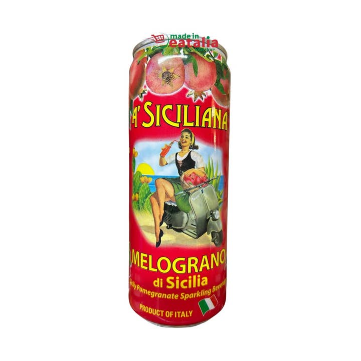A’ Siciliana Melograno di Sicilia – Boisson pétillante à la grenade pour la vente par Made in eatalia