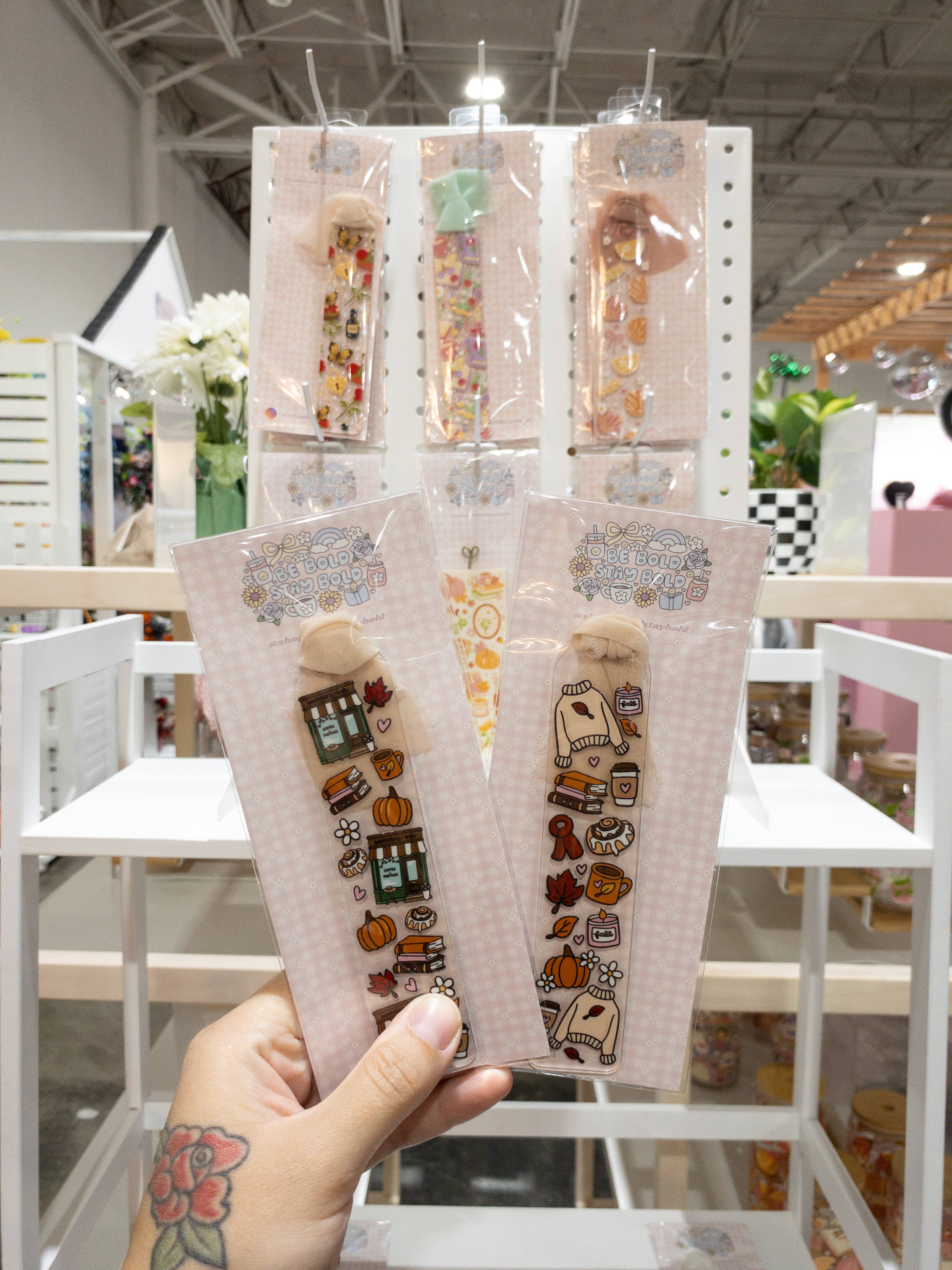 Be Bold Stay Bold - Wholesale Bookmark - Fall Acrylic Bookmarks4