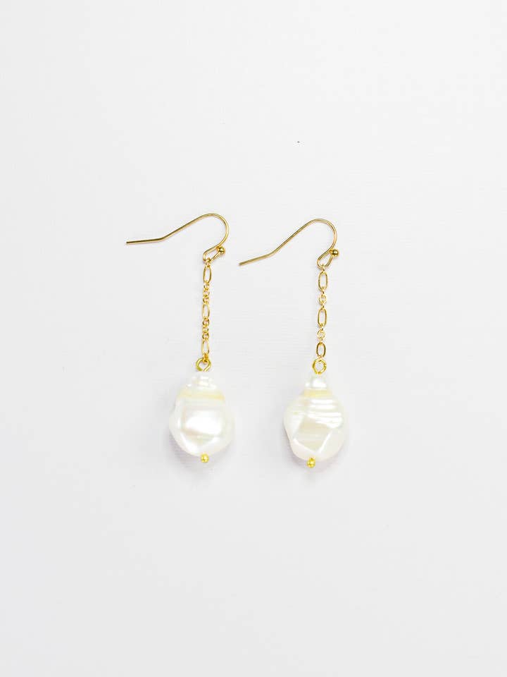 Brincos Piedras Blancas por atacado de Monsieur Pamplemousse