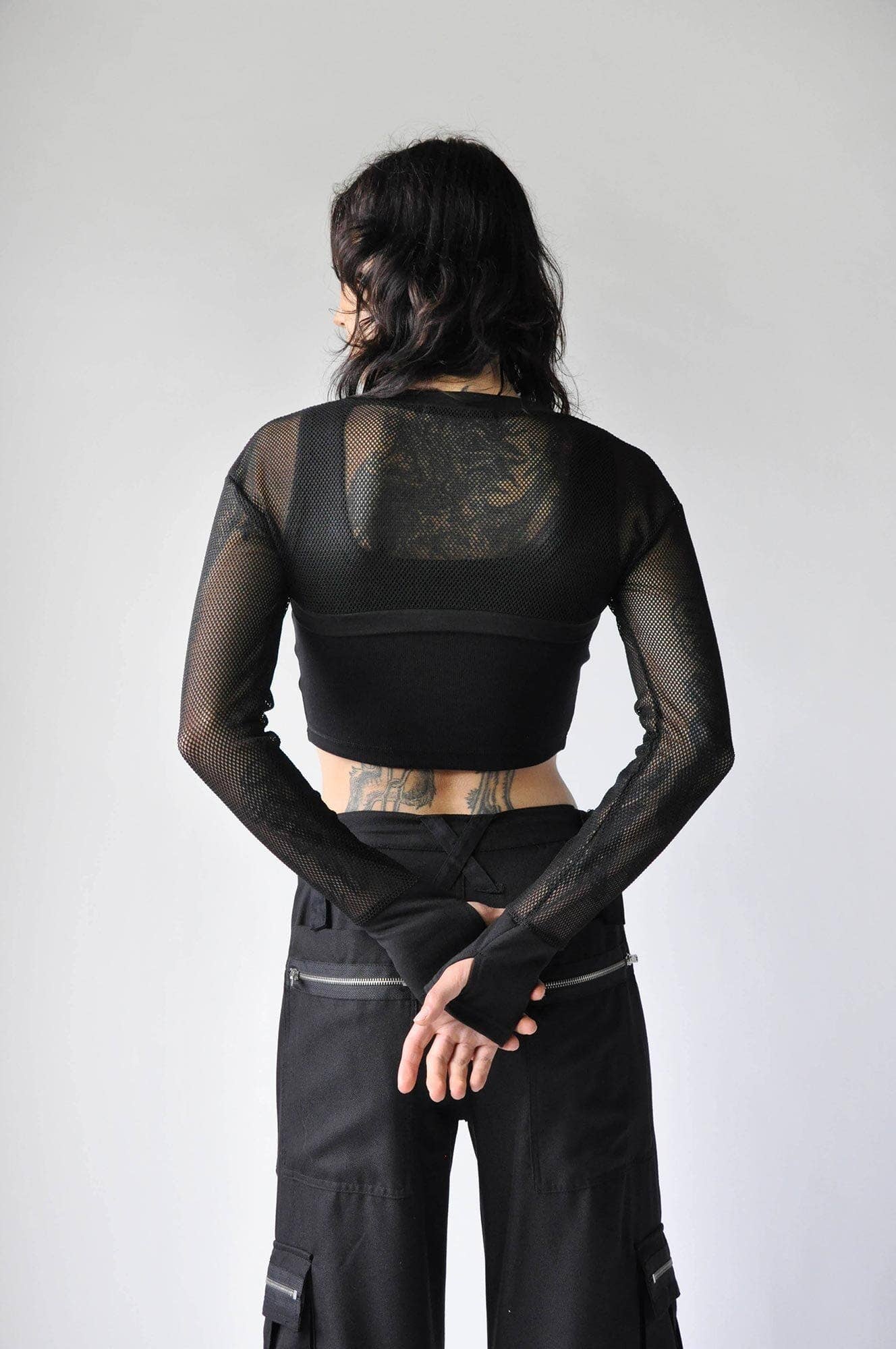 NOCTEX - Wholesale Blouse - Women's - Mesh Net Shrug6