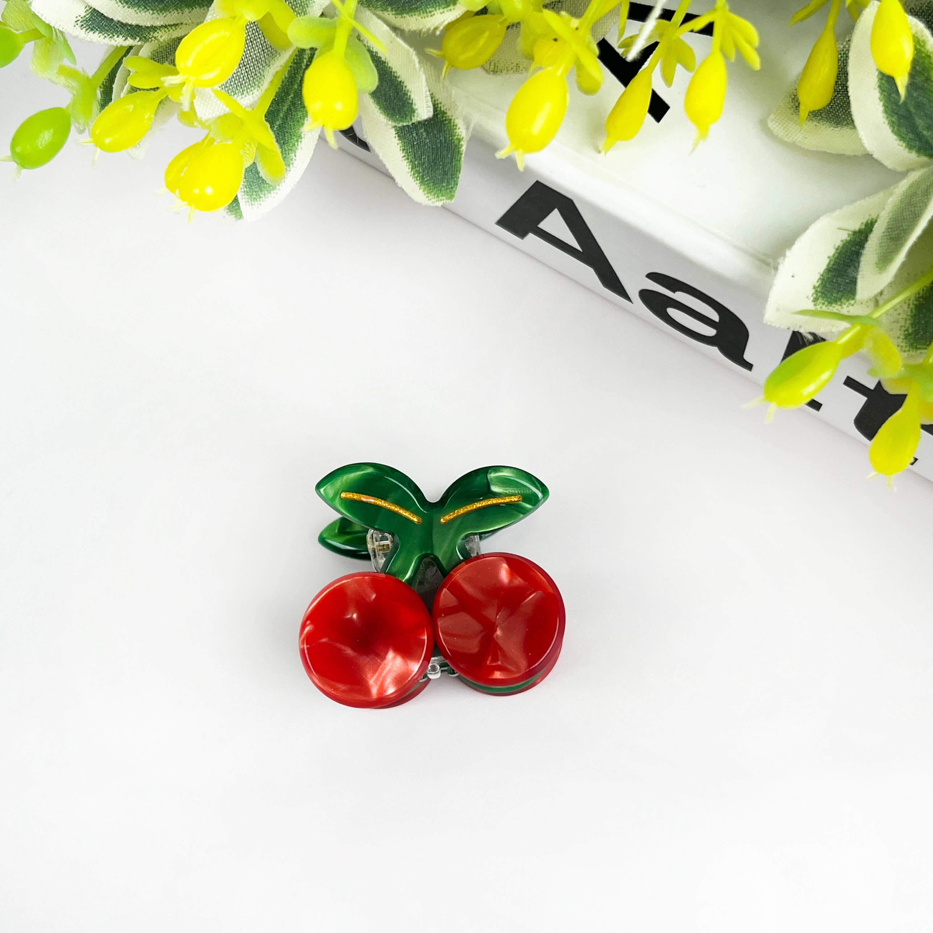 TheDivaSoap - Wholesale Haarclip - Dames - Kleine haarclip met fruitmotief, haaraccessoires van 3 cm18