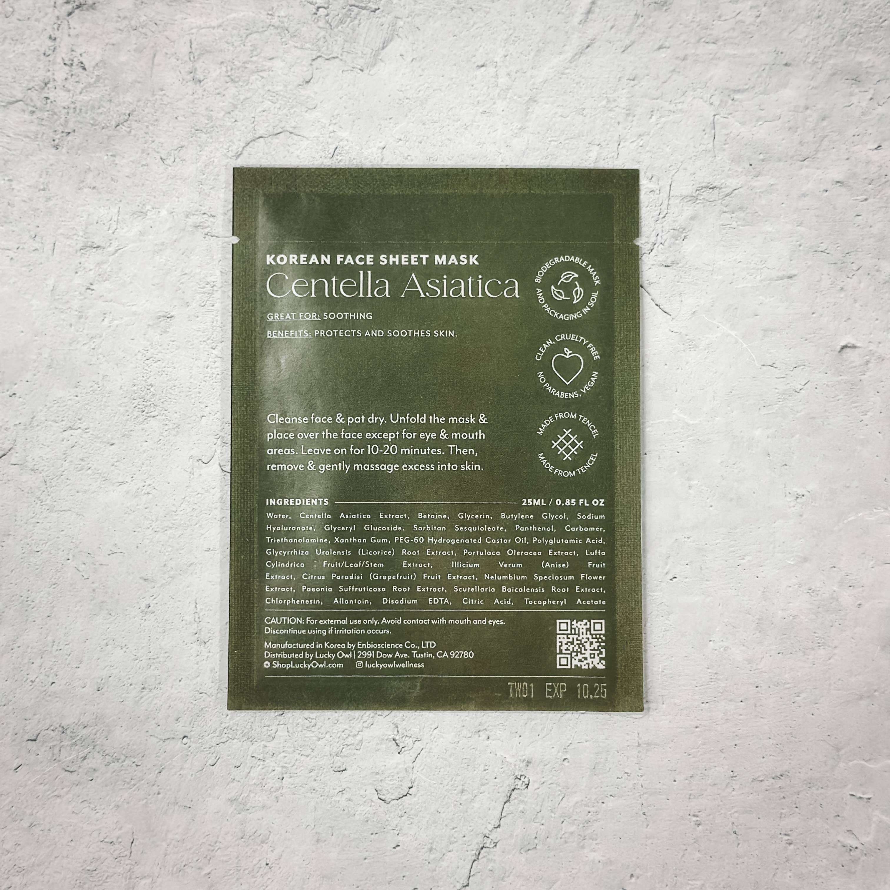 Lucky Owl - Wholesale Skincare Face Mask - Korean Sheet Mask - Take a Deep Breath1