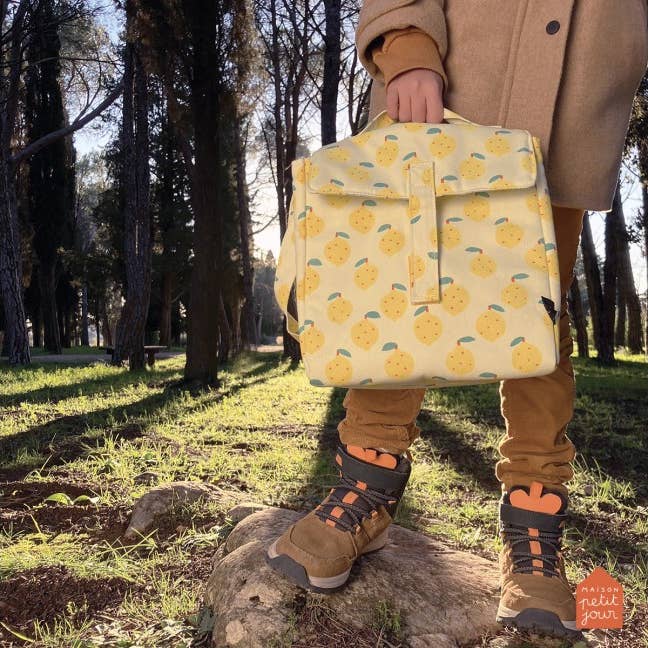 Yellow CI630P THE LEMONS INSULATED BAG for wholesale on Faire2