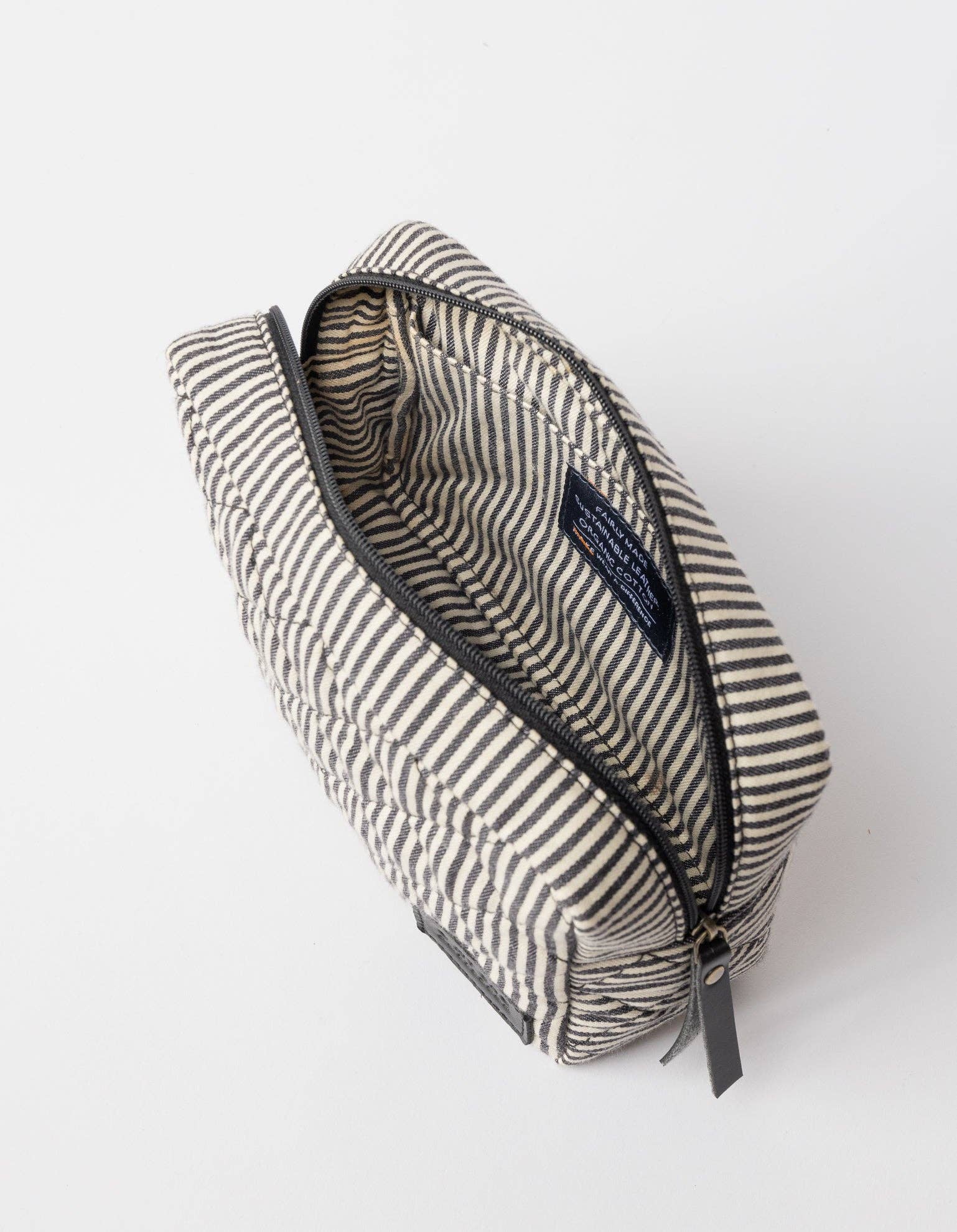 O My Bag – Engroshandel Posetaske - Dame – Bella Pouch - Bomuld Sort Klassisk Læder3