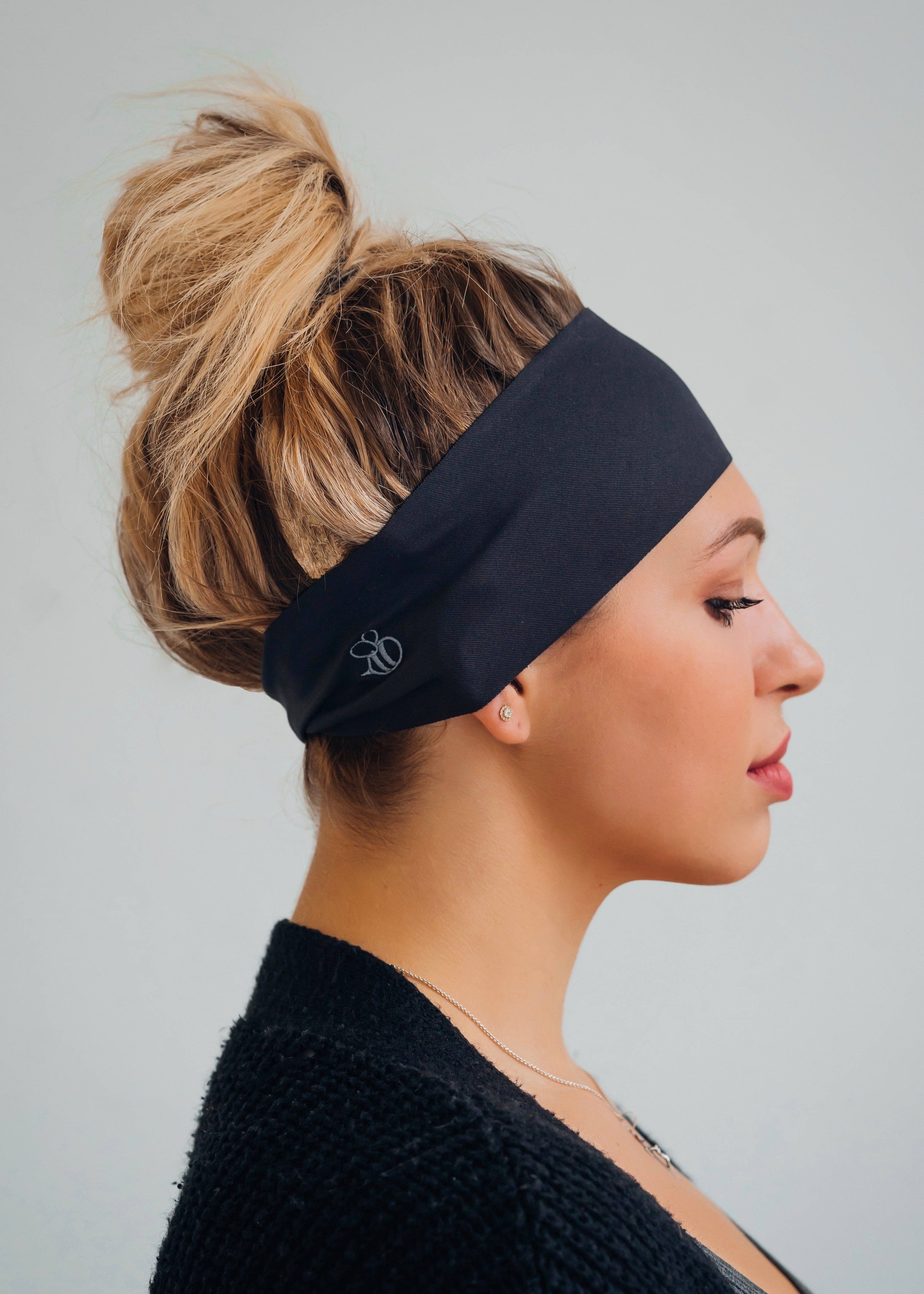 MandaBees Headbands - Wholesale Fashion Headband - Women's - Slate Gray Yoga Headband0