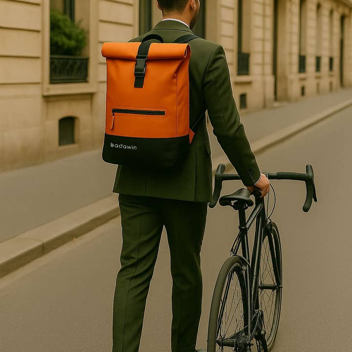 BADAWIN - Wholesale Biking Accessories - Anna 2-in-1 27L orange bike backpack3