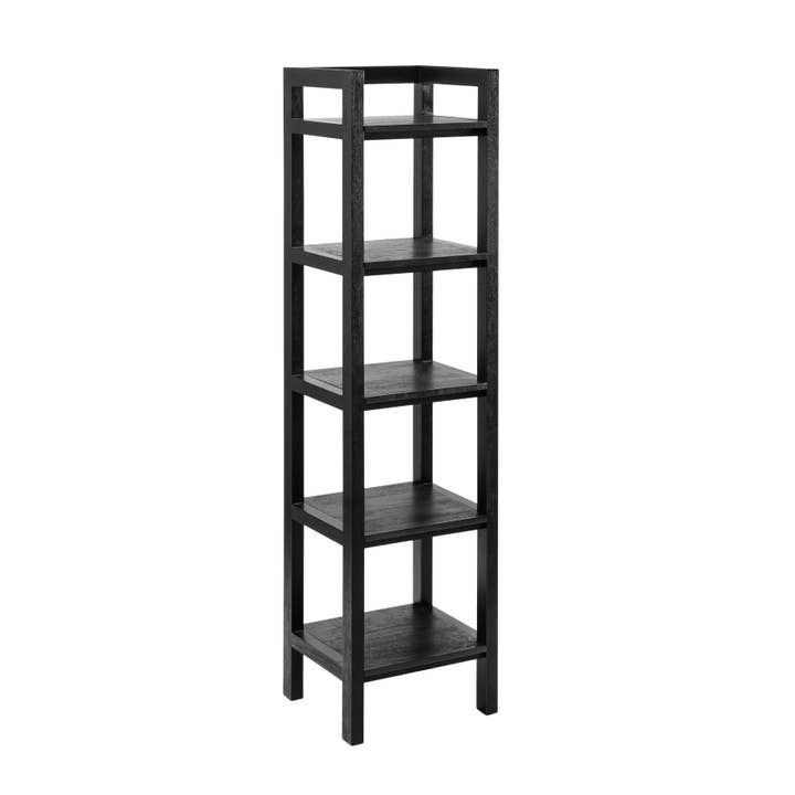 Étagère en bois massif Carlton – Bibliothèque haute moderne pour la vente par MH London