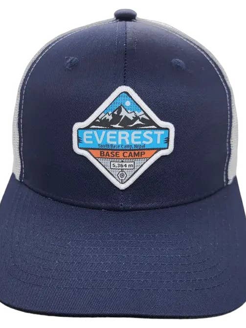 Everest Trucker Hat Mesh Back Snapback - Base Camp Patch for wholesale by PNW Apparel