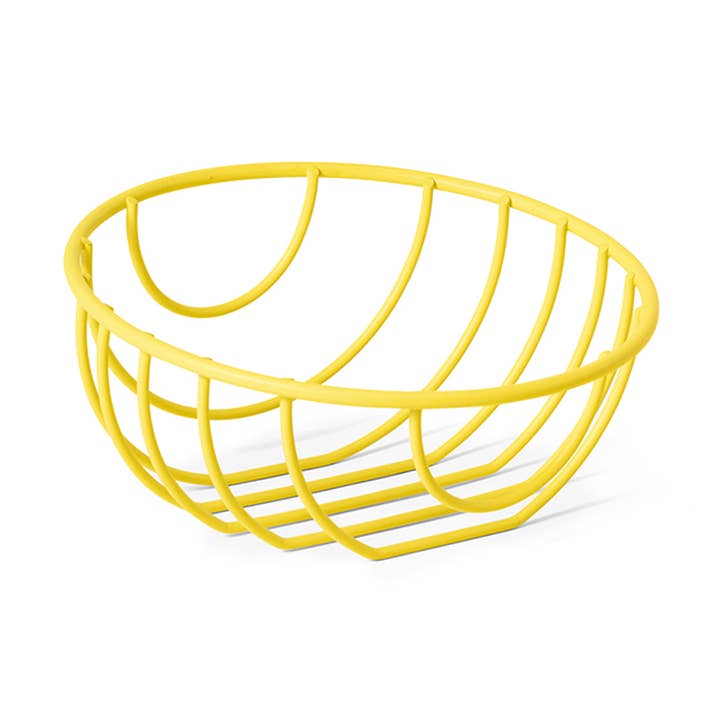Areaware Outline Basket Small Yellow for wholesale by Until Pty Ltd
