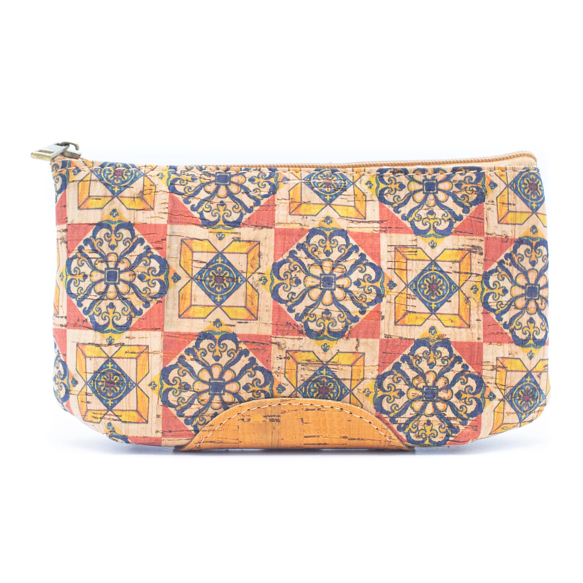 Meninas Bonitas Cork - Wholesale Coin Purse - Women's - （5units）cork coin purse color with patterns BAG-0430