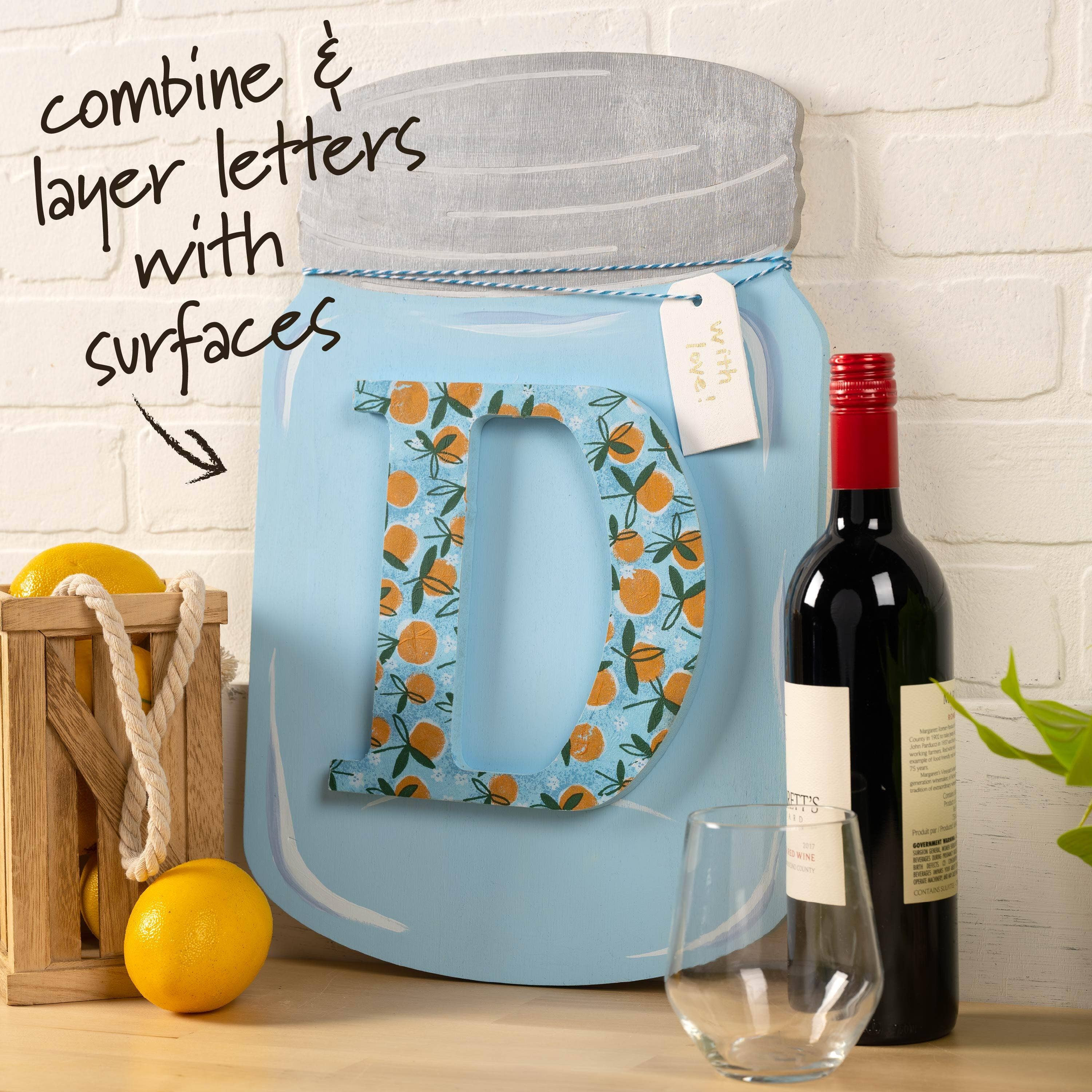 Plaid Crafts - Wholesale Craft Supplies - Plaid ® Wood Surfaces - 8 inch MDF Letter - I2