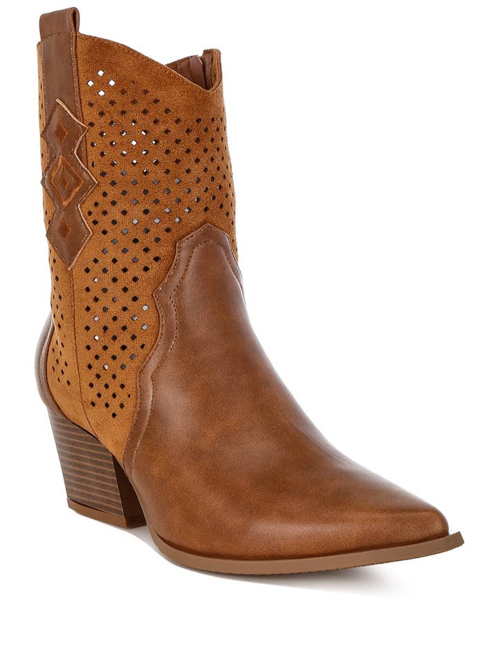 Bottes de cowboy ornées de strass Prosia pour la vente par Rag Company