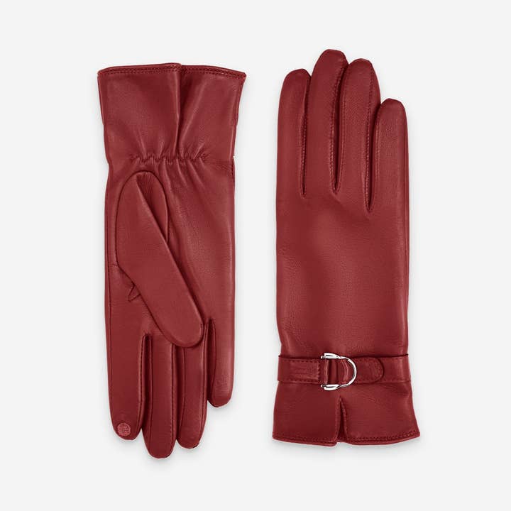 Glove Story - Wholesale Gloves - Women's - Lambskin Leather Gloves–100% Silk Lining–Touchscreen–21597SN2