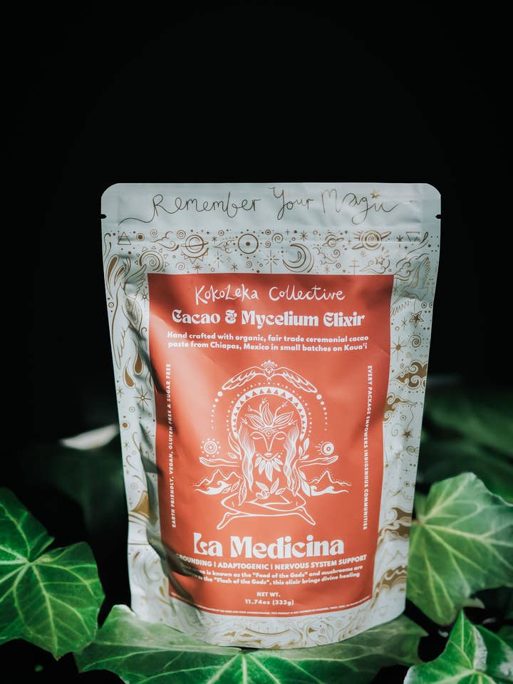 La Medicina - Medicinal Mushrooms Ceremonial Cacao Elixir for wholesale by Kokoleka Collective