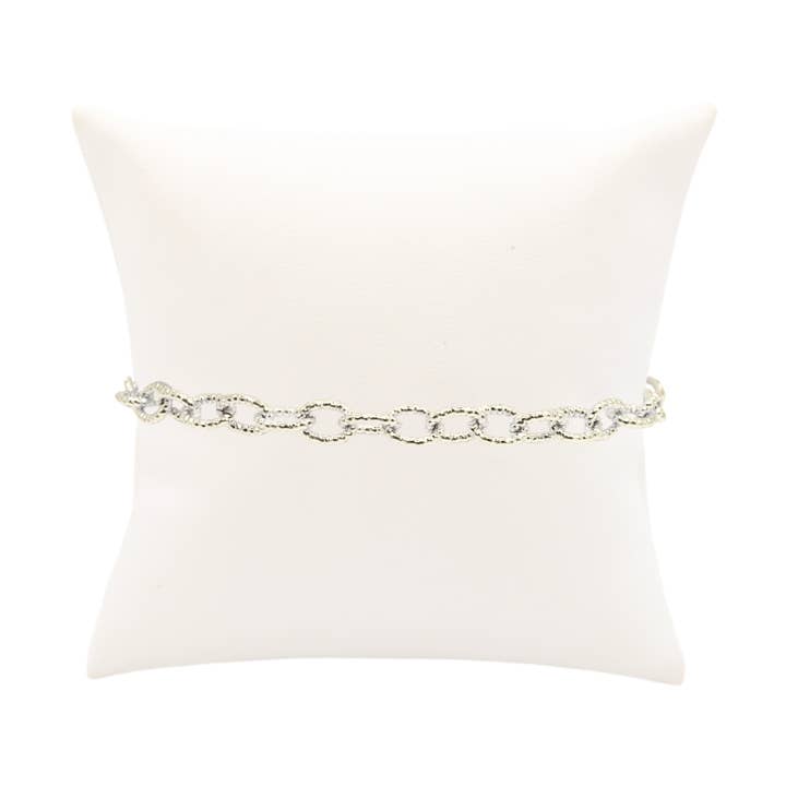 Silber Alexis Charm-Armband für den Großhandel von The Charm Bar Company