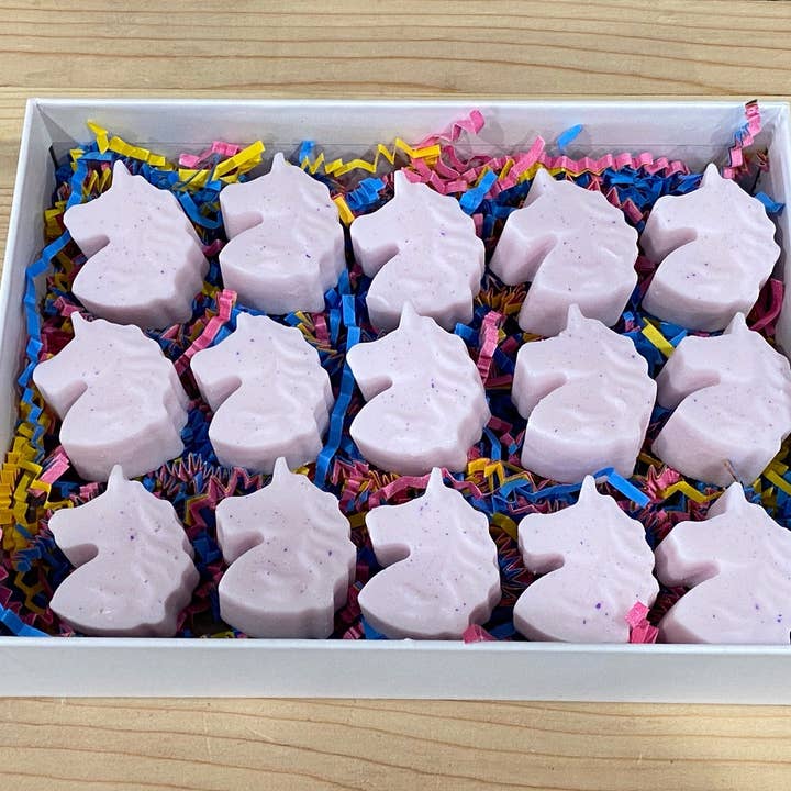 15 ou 28 pièces de cire de licorne fondantes pour la vente par Me Soy Happy Candle Co & More