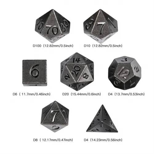 Cultivation Games – wholesale Dice – Mini Metal Dice (10-15mm)1