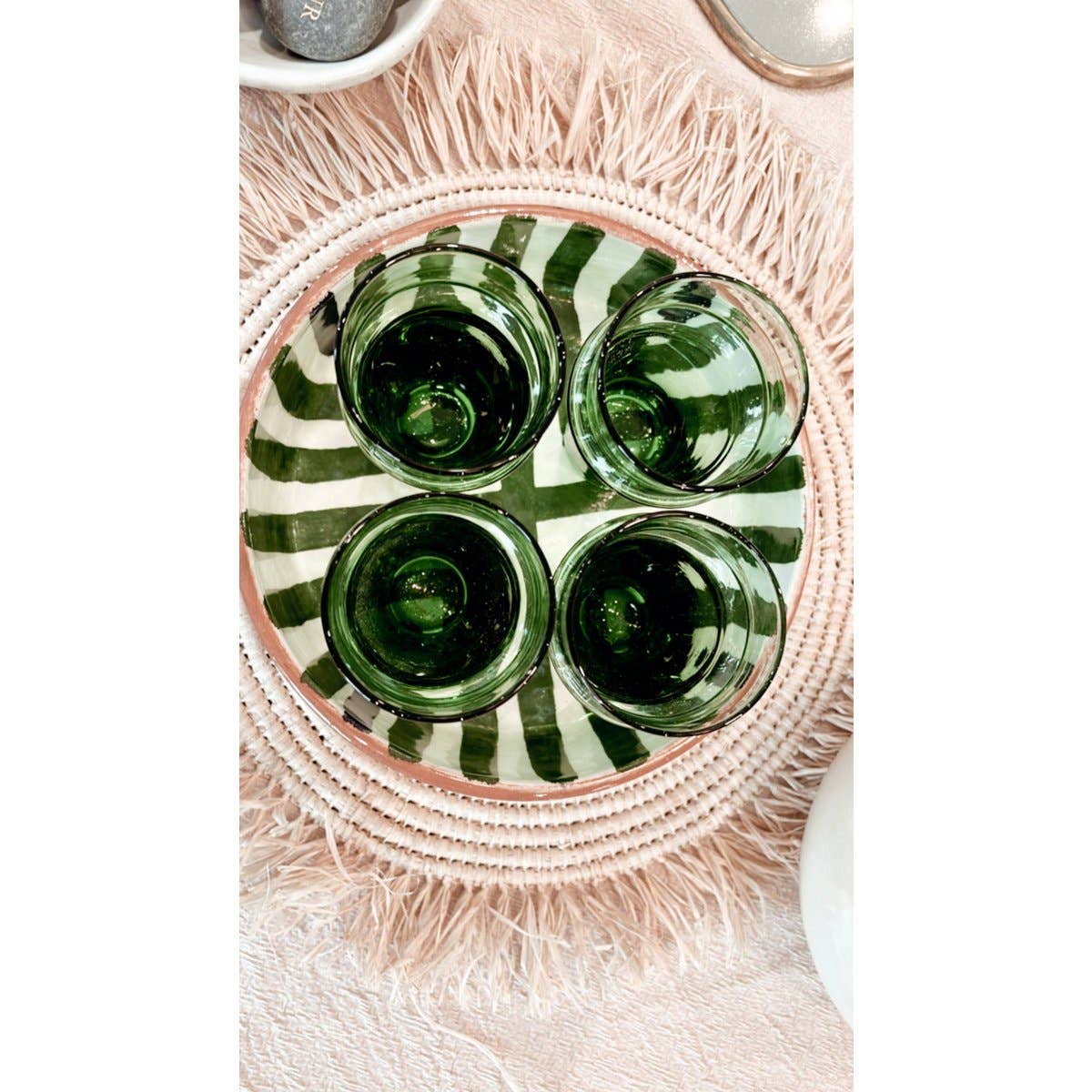 High crafty – wholesale Placemat – RAFI Placemat – Handmade Natural Raffia Table Mat | 40 cm Ro0