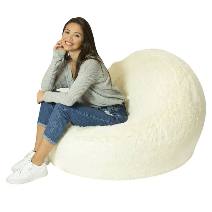 PoolCandy - Wholesale Chair - AirCandy Inflatable Chair - Mongolian Faux Fur4