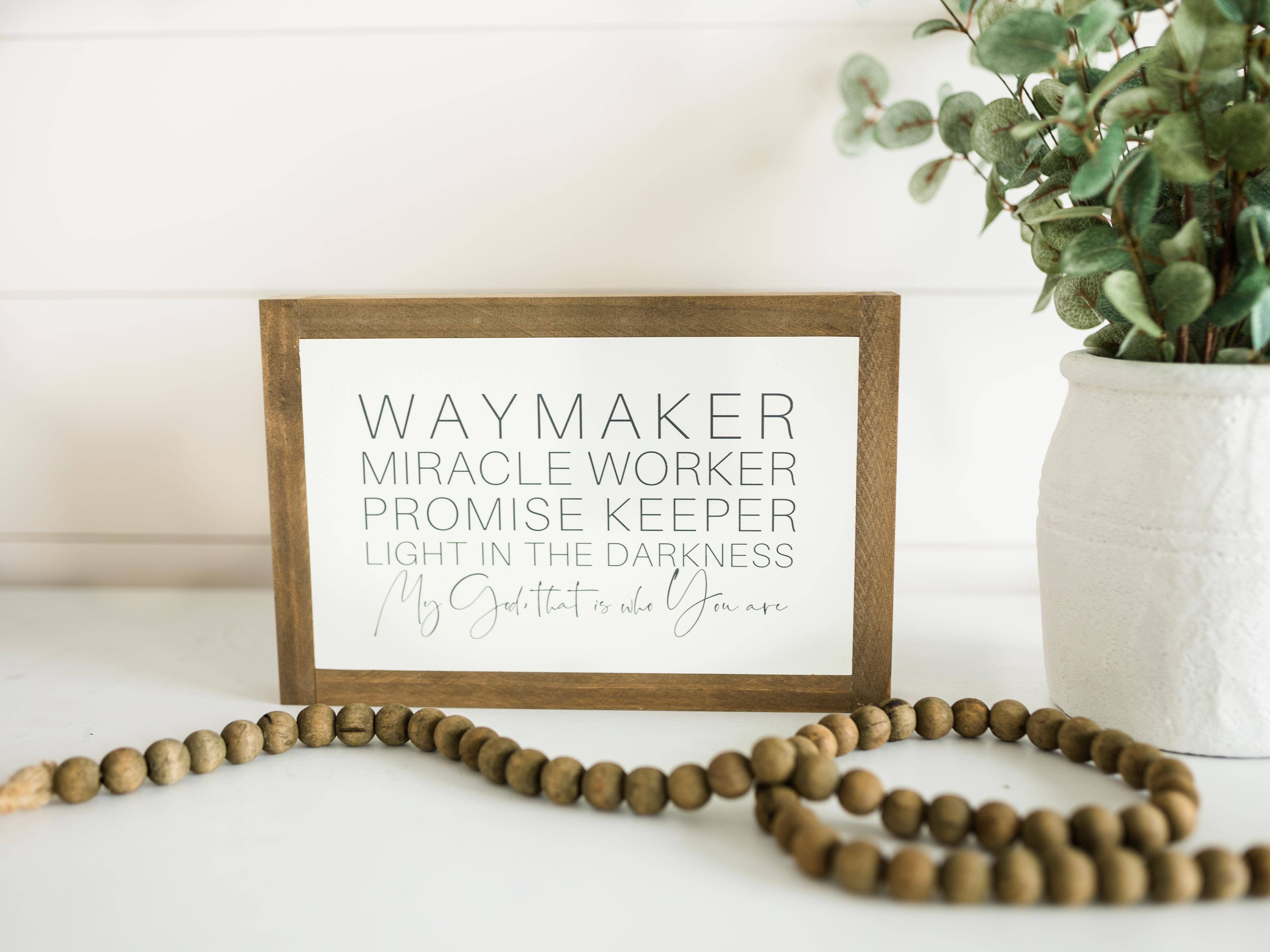 Joyfully Said - Wholesale Sign - Waymaker | Wall Art2