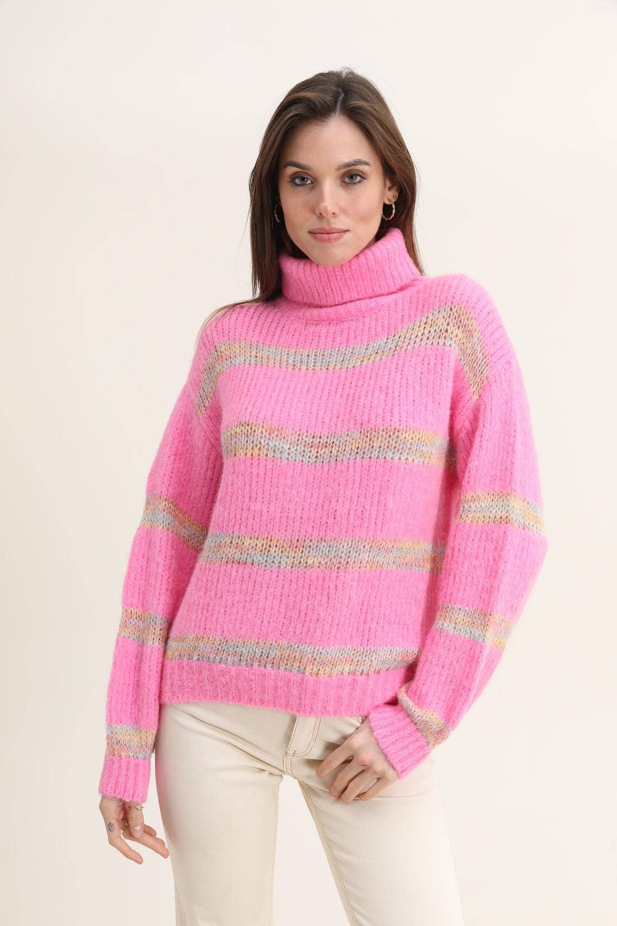 Cherry Paris - Wholesale Knit Sweater - Women's - Pull Lauryne - IY238224
