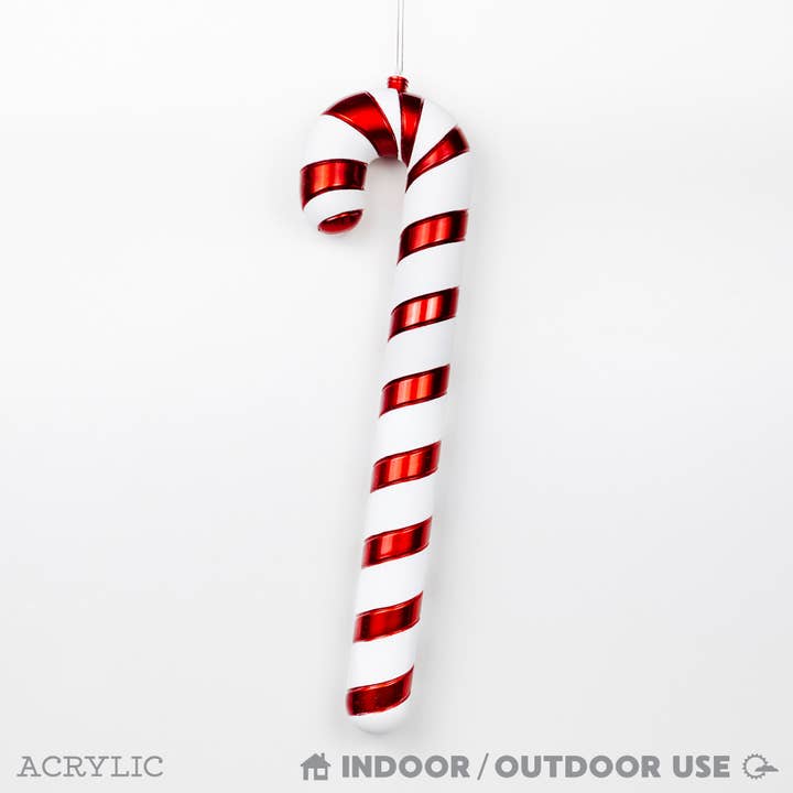Adams & Co. - Wholesale Ornament - 70885 - 24" candy cane holiday ornaments Christmas Decor