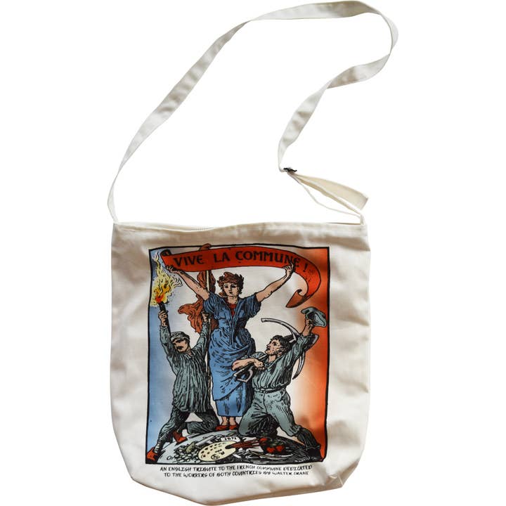 Paris Commune Crossbody väska för wholesale av Radical Tea Towel