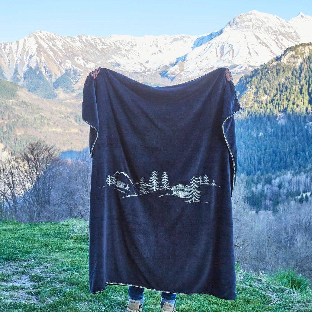 Sylvie Thiriez - Wholesale Throw Blanket - Blanket Chalet d'alpage0