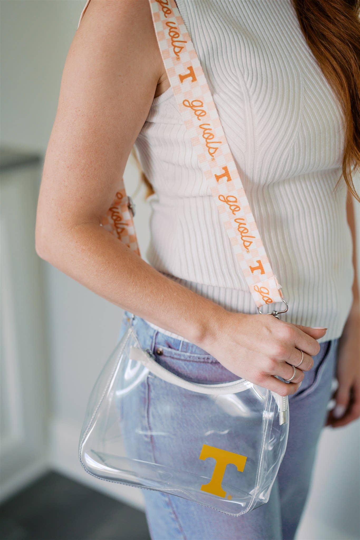 Gracefully Made Art - Wholesale Crossbody Bag - Women's - SALE "Go Vols" University of Tennessee Stadium Bag1