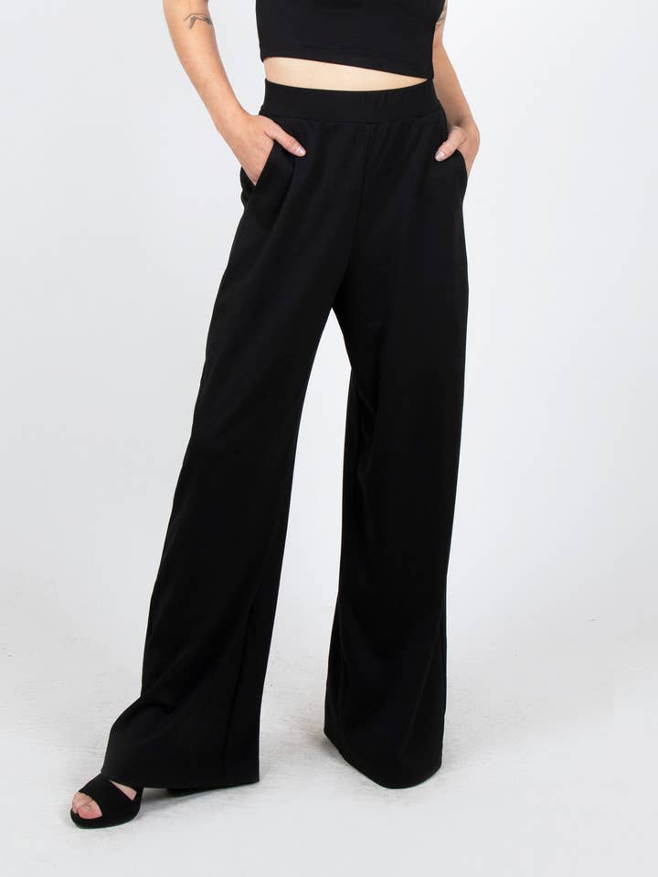 Bantam Pant in Black for wholesale by Paridaez